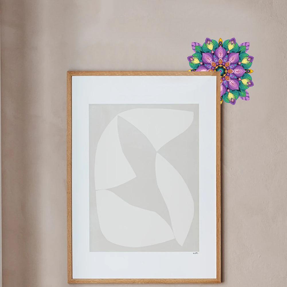 Animal Diamond Painting Door Corner Sign Diamond Art Door Right Angle Sign Wood Door Corner Decor for Indoor Outdoor Wall