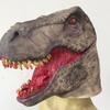 Jurassic World3Dinosaur mask, Tyrannosaurus Rex latex headgear, Halloween animal mask, photo prop