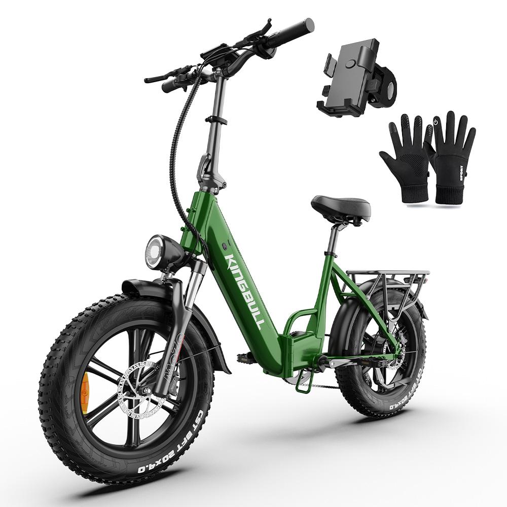 KINGBULL LITERIDE 2.0 20-inch urban commuter electric bicycle, 500W motor, maximum range up to 90 kilometers.