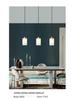 Spanish Alabaster Bedside Pendant Light - Minimalist Design for Master Bedroom, Hallway, or Foyer