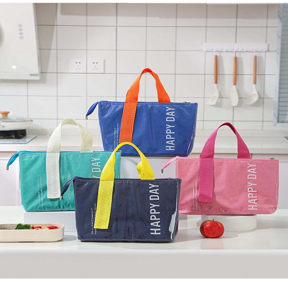 Large Capacity Picnic Bag Heat Preservation Lunch Box Bag Meal Pouch Food Storage Bag Student