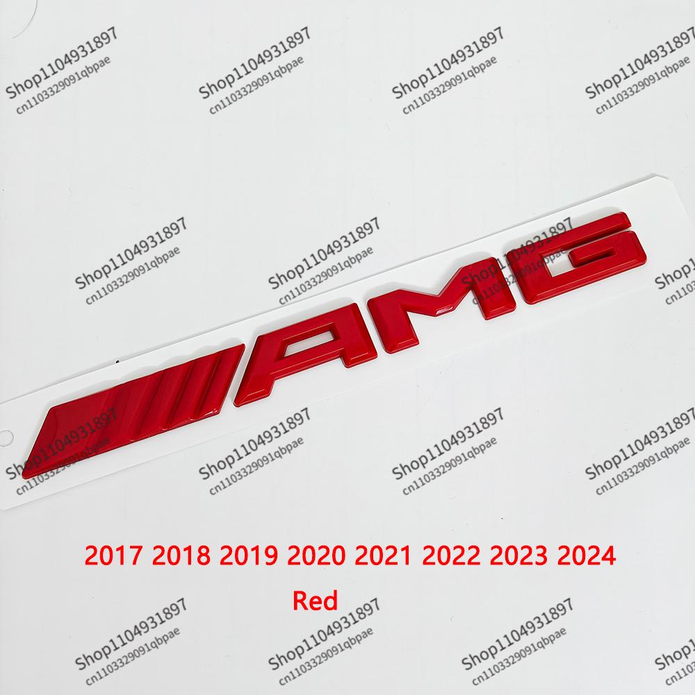 3D ABS Черный Логотип Эмблема AMG Буквы Значок на Багажник Автомобиля Для Mercedes Benz W204 W205 W176 W177 W212 W213 Наклейка AMG Аксессуары