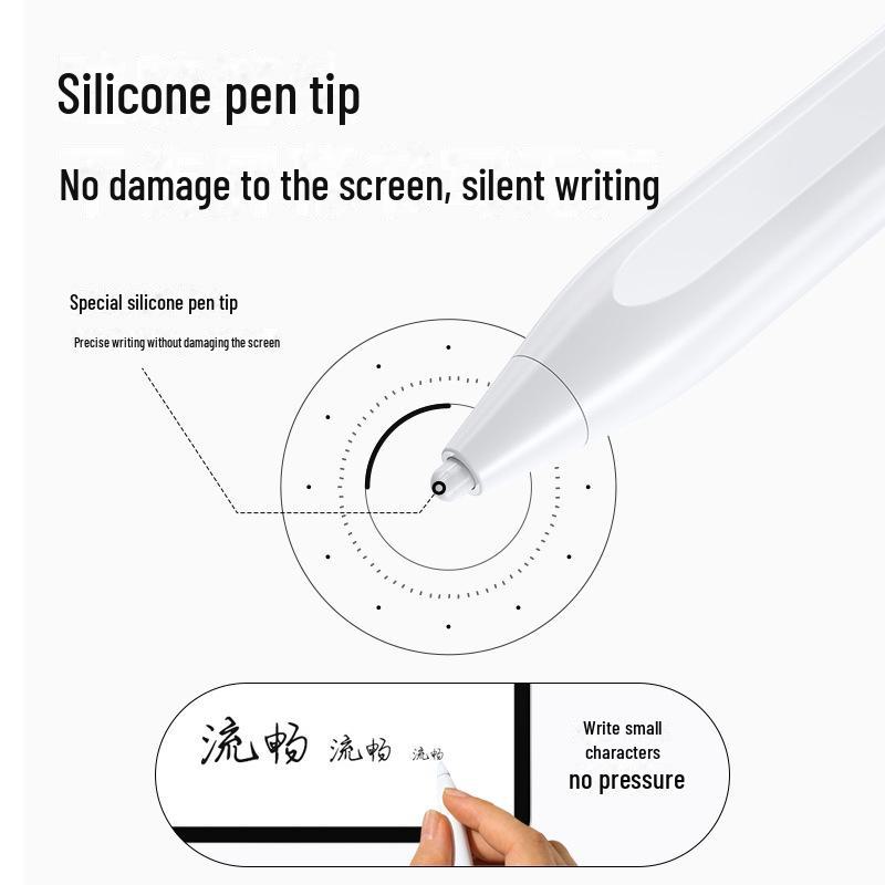 Jiletang Белый силиконовый емкостный стилус для планшетов и мобильных сенсорных экранов