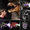 Sprayer LED Dragon Head Hanging Lamp Lantern Wall Lamp Resin Dinosaur Crafts Halloween Decoration Pendent Lamp