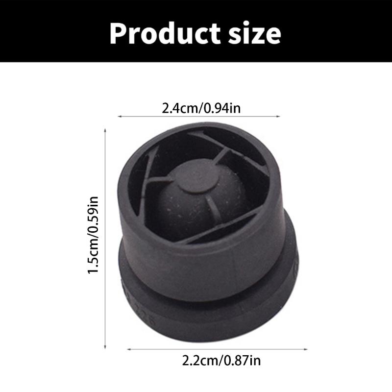 Rubber Engine Mount Cushion Pad Engine Hood Buffer Pads Rubber Engine Vibration Dampers Simple Installation for Automotives 