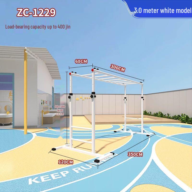 Детская регулируемая мобильная альпинистская лестница и турник