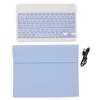 Tablet Case PU Leather Tablet Protective Cover with 150mAh BT Wireless Keyboard for IOS Pro 11 2024