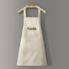 Women's Waterproof PVC Apron with Cooking Sleeves - Oil-Proof, Customizable, Half-Length Waist Design