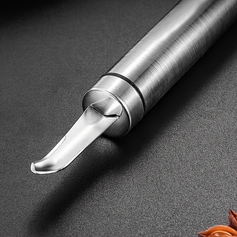 Профессиональная нержавеющая машина для удаления внутренностей креветок | Легкое удаление скорлупы, вен и панциря | Dura, простой в очистке, компактный кухонный инструмент