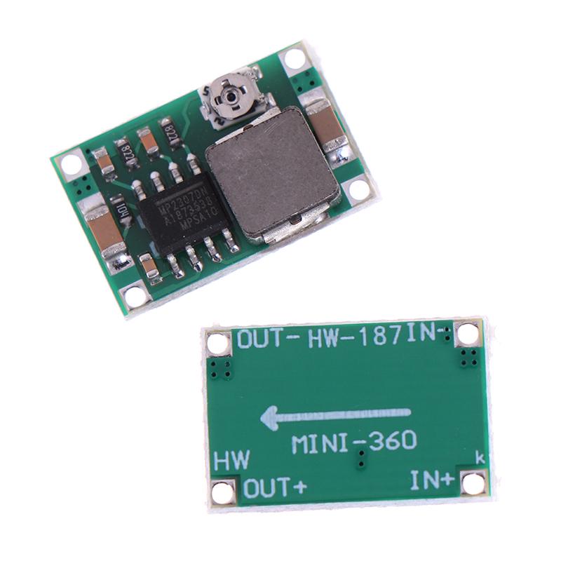 10шт Mini 360 DC-DC неизолированный преобразователь понижающий модуль