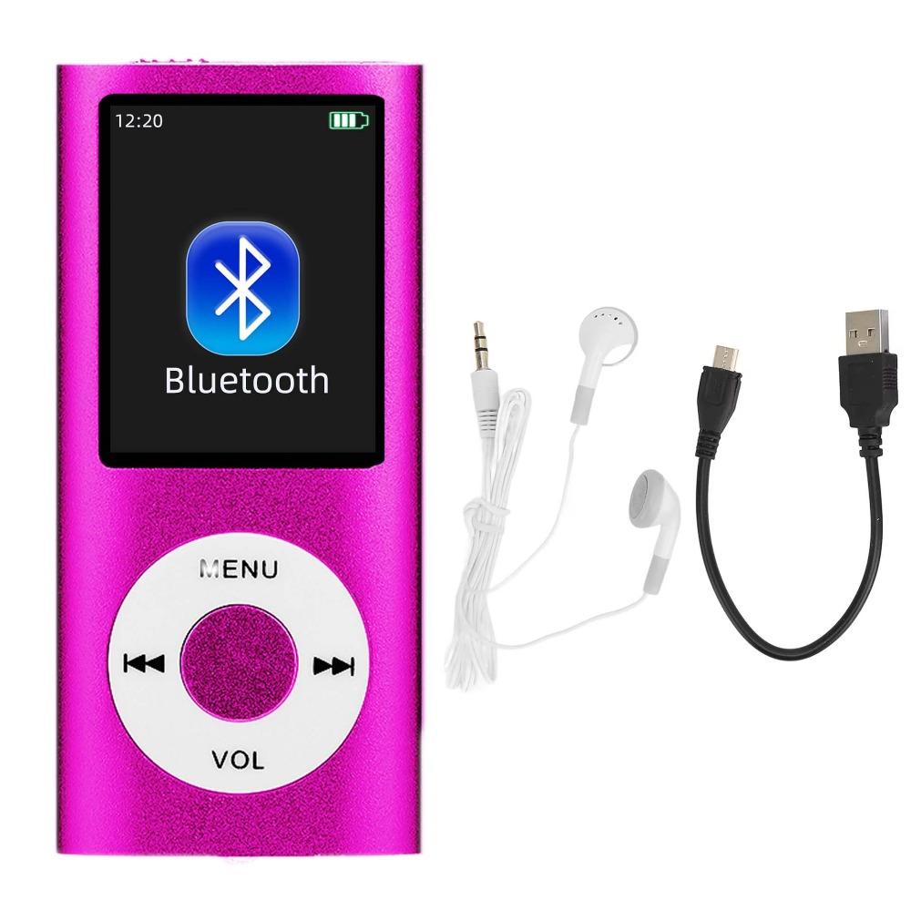 Ультратонкий MP3-плеер Цветной ЖК-экран Поддержка карт памяти Портативный медиаплеер Бесзвучное воспроизведение Тонкий дизайн
