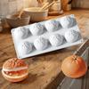 Reusable Orange Shape Cake Mold Non-stick 3D Silicone Mold  Chocolate Ice Cube Biscuit Jelly