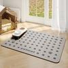 Minimalist Pet Feeding Mat Washable Non Slip Absorbent Bed Dogs Cats