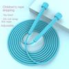 PVC Jump Rope Fitness Equipment Soft Bead Bamboo Jump Rope Speed Skipping Rope