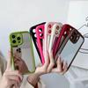 Чехол для телефона с зеркалом для макияжа для iPhone 16/15/14/13/12/11 Pro Max/X/XR/XS | Ударопрочная защита камеры с отражающей задней крышкой