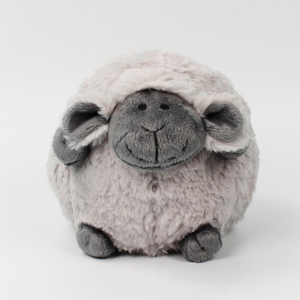 Cozy Stuffed Lamb Doll Huggable Plush Pillow Toy Gift Sheep Ball Doll  Kids