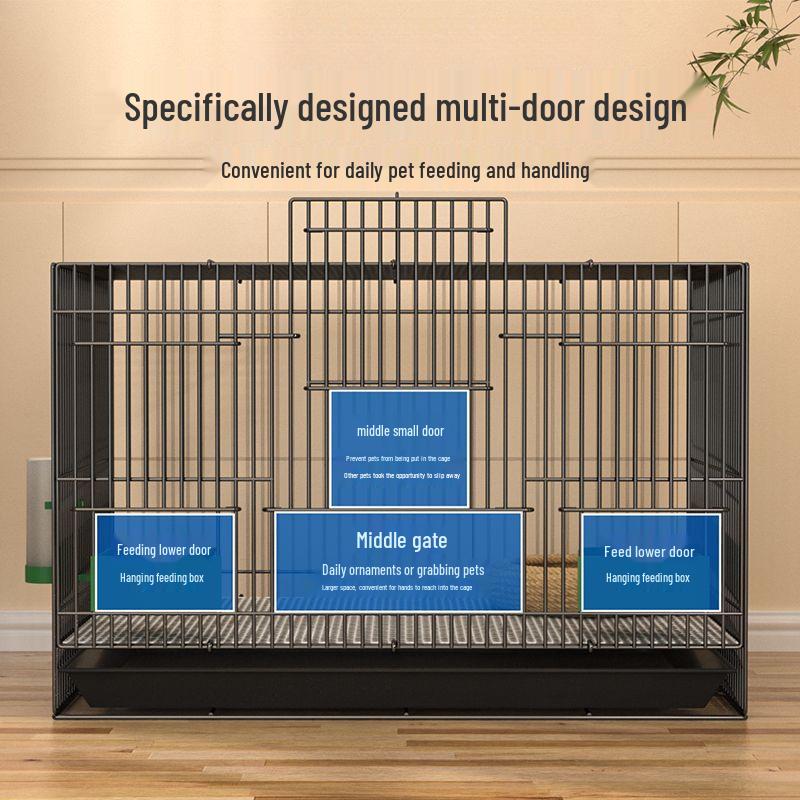 Рутин Зашифрованная Большая Клетка для Птицы: Идеально для цыплят, утят, перепелов, каролинок