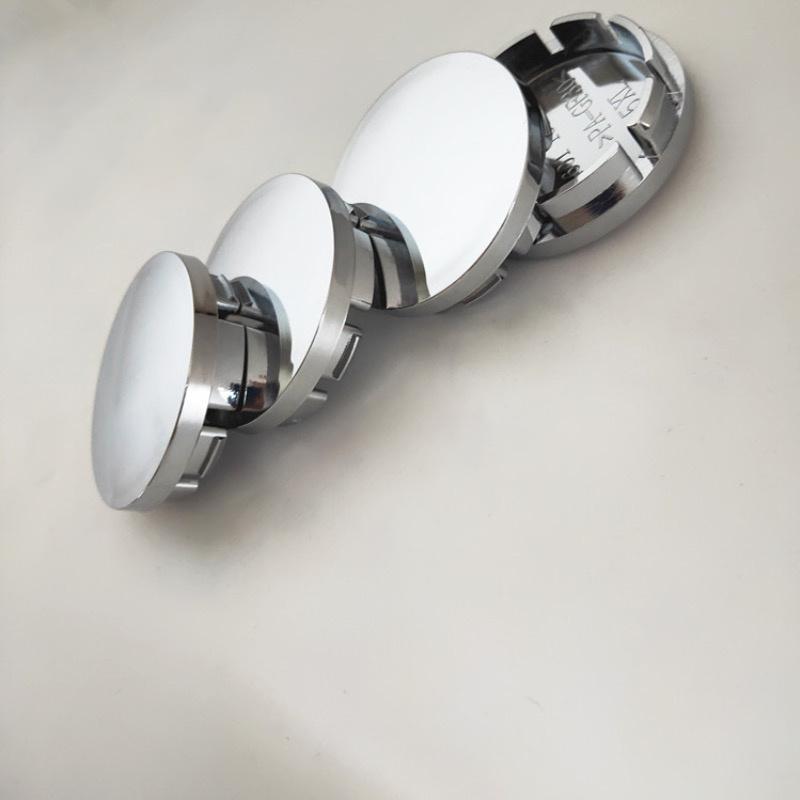 4pcs Automobile Modified Universal Hub Center Cap Automobile Hub Cap 56MM Wheel Cap Tire Center Cap Wheel Center Mark Blank Hub Center Cap Wheel Mark