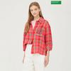 Блуза в клетку Benetton Camille Babla5531