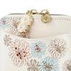Paul Joe Marks Chrysanthemum White Smartphone Shoulder Bag with Wallet iPhone & Function, Compatible, DGA-PO7-WH
