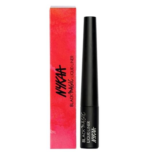Жидкая подводка для глаз Nykaa Black Magic - Суперчерный 01
