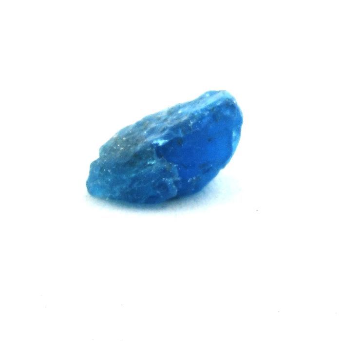 Pierres et Minéraux. Apatite bleu neon. 2.13 ct. Betroka, Anosy, Madagascar.