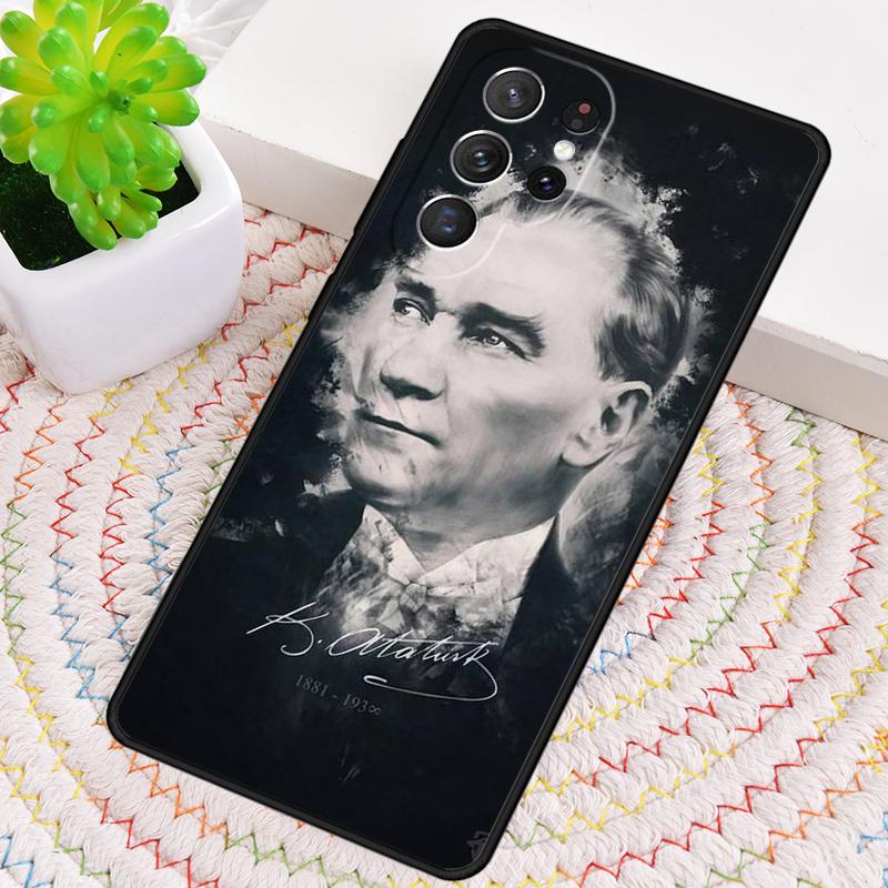 Силиконовый чехол для телефона Мустафы Кемаля Ататюрка для Samsung Galaxy note 10 pro S26 S25 S24 S23 S22 S21 Plus S25Ultra Чехол
