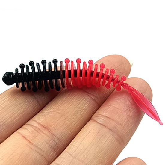 Удобная гибкая ловля рыбы, прочный мягкий ПВХ, ловля форели, искусственный червь, приманка для плавания, приманка