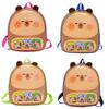 Toddler School Bag Using Pvc Material With Breathable Features For Boys And Girls