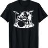 Cat Playing Drums Drummer Novelty Music Lover Funny Drummer T-Shirt