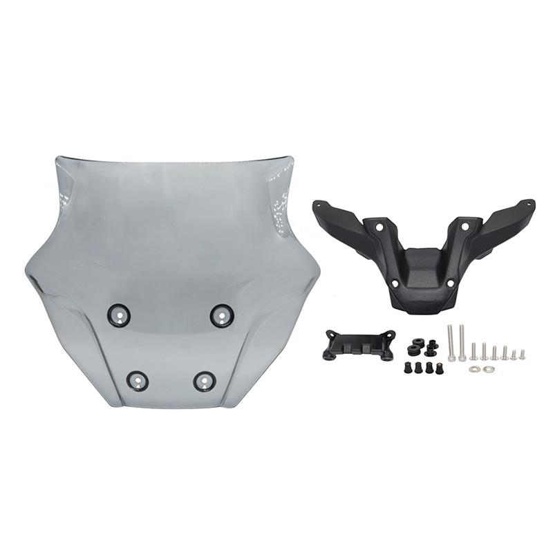 1 Set Motorcycle Windshield ABS Wind Deflector Fit for Yamaha MT-09 2024 / MT-09 SP 2024