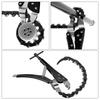 Tailpipe Cutter 0.6inch To 3.3inch Exhaust Tube Chain Cutter Carbon Steel Exhaust Pipe Cutter Tool Universal Exhaust Pipe Cut