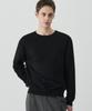 DRAW FIT Wool Supple Ribbed Round Knit [3 Colors]