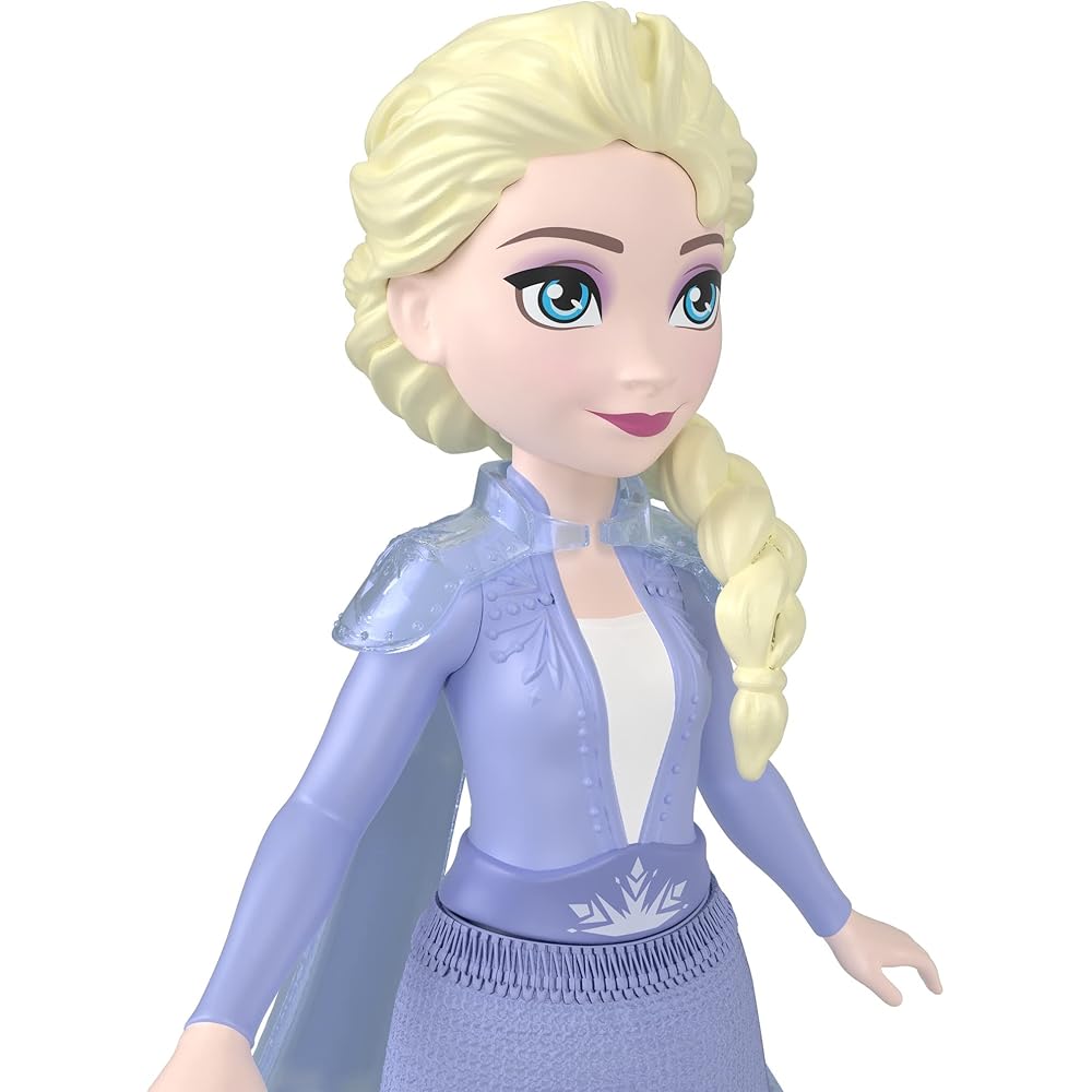 Mattel Disney Холодное Сердце Мини-кукла Эльза Игрушка для переодевания 3+ лет