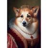 Animal Portrait Lion Fox Golden Retriever In Military Uniform Poster Print Wall Art Pictures Canvas Painting Room Home Decor