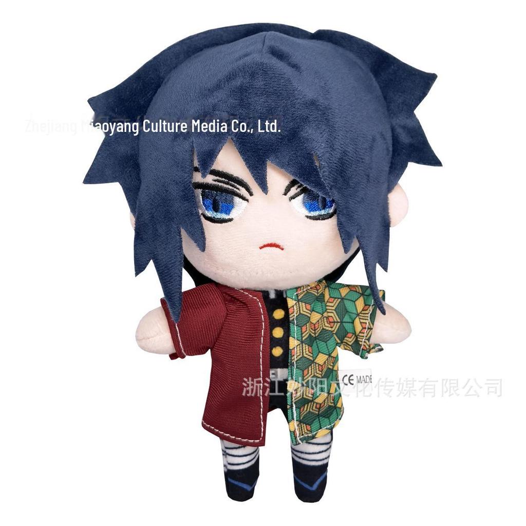 Убийца демонов: Набор плюшевых кукол Kimetsu no Yaiba с участием Танджиро, Незуко, Зеницу, Иноске, Томиока и Гиюу.