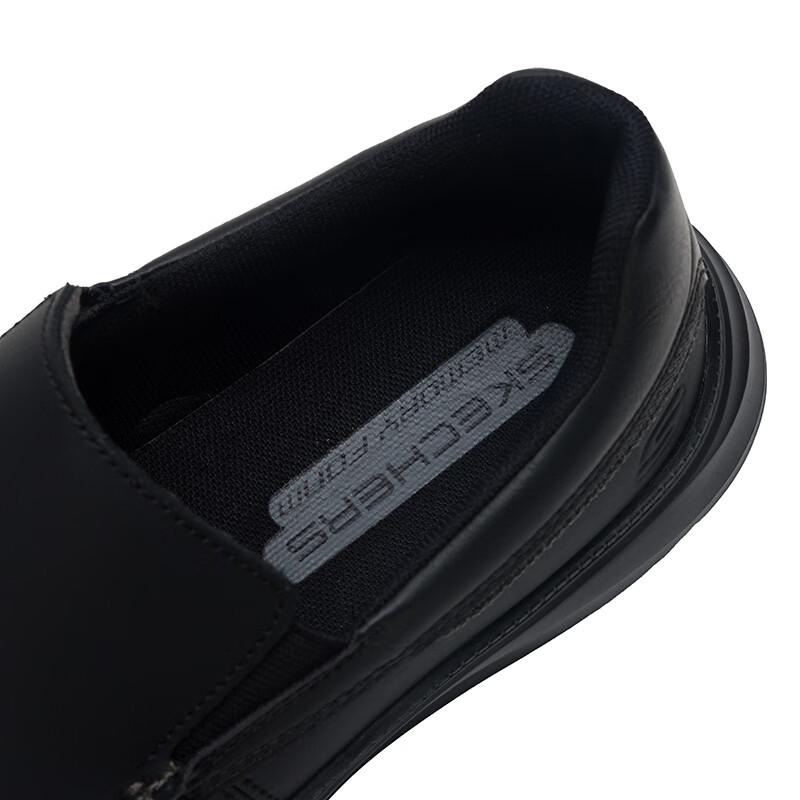 Skechers Мужская повседневная кожаная обувь для костюма