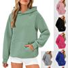 Women's Hoodie Sweatshirts Autumn Winter Fashion Sportswear Long Sleeved Pocket Pullover Hoodie