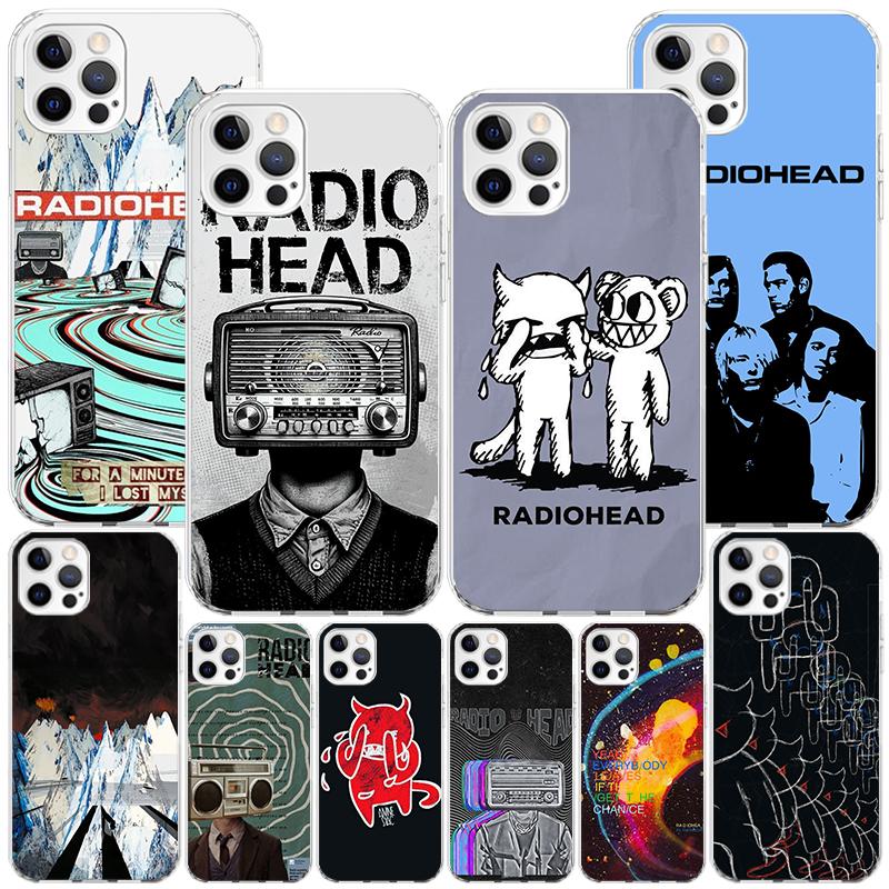 Bnad R-Radiohead Phone Case For iPhone 17 Air 16 Pro Max 16E 15 + 14 Plus 11 12 13 Mini 7 8 SE Gift Print Cover Fundas