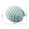 Home Travel Bathroom Accessories Container Shell Shape Storage Case Soap Box Soap Dish Drain Rack