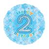 Iparty Happy 2nd Birthday Round Foil Balloon