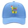 Believe In Your Elf Funny Christmas Quote Sandwich Baseball Cap Sun Cap Outdoor Workouts Hat