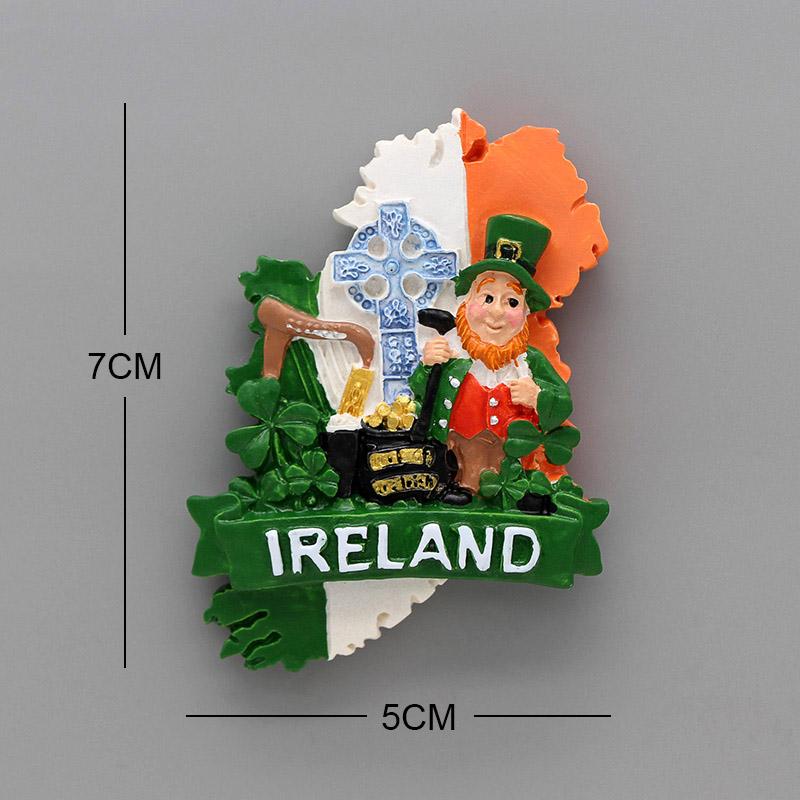 Наклейка на холодильник сувенир мирового туризма Канада Ванкувер Египет кошка Франция Таиланд Швеция лошадь Ирландия мужчина магнит на холодильник