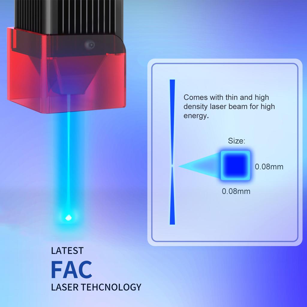 LONGER RAY5 5W  Laser Engraver Eye Protection 400x400mm Carving Area Ultrafine Laser Spot Eye