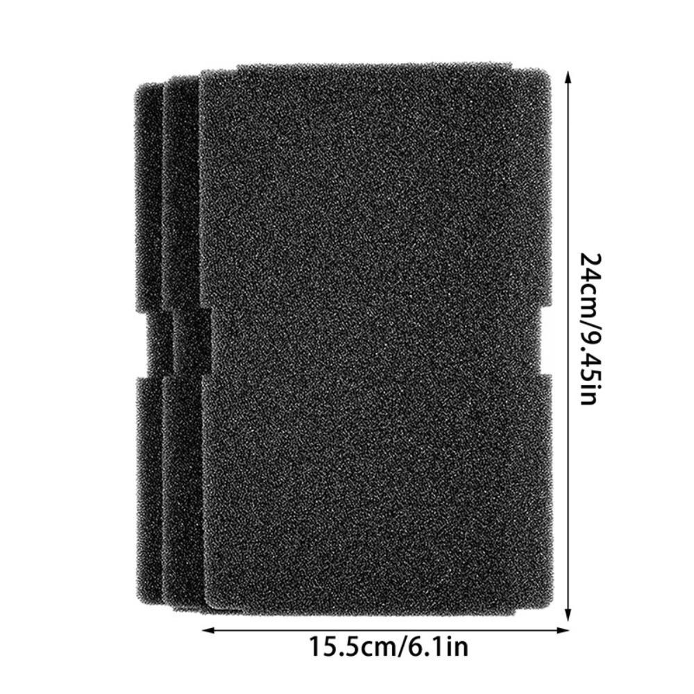 5PCS Reusable Dryer Filters Black Filter Washable Filter New Sponge Foam Filters Dryer Maintenance