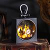 Halloween Decorations Kids - Cute Handheld Gift Box Lantern With Witch Pumpkin Skeleton Scarecrow Figurines
