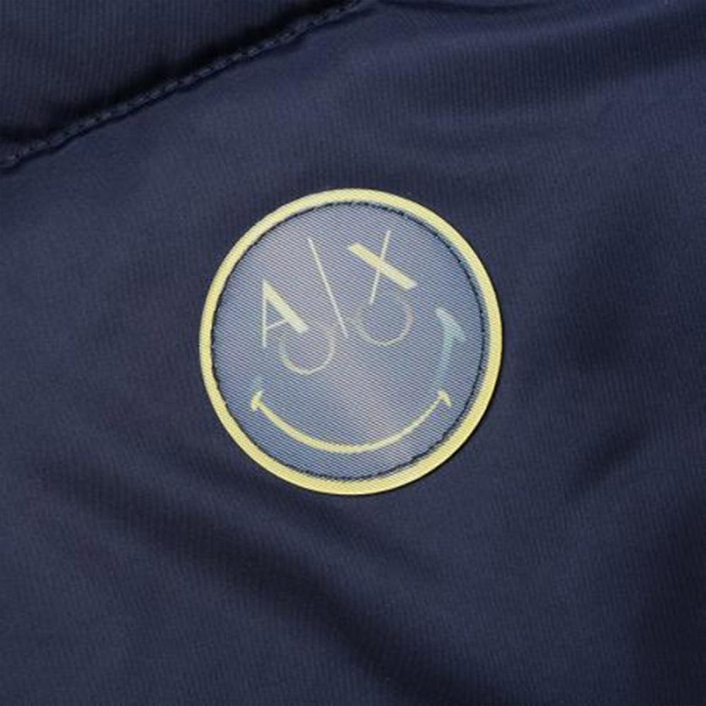Armani Exchange Ss23 Solid Color Hooded Zipper Casual Cotton Jacket Women jackets Navy-Blue 6LYB19-YNLYZ-1593