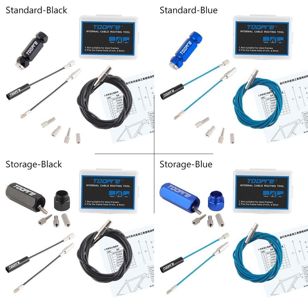 Black Blue Inner Wire Install Guide Tool Aluminum Alloy Bike Cable Routing  MTB Road Cycling