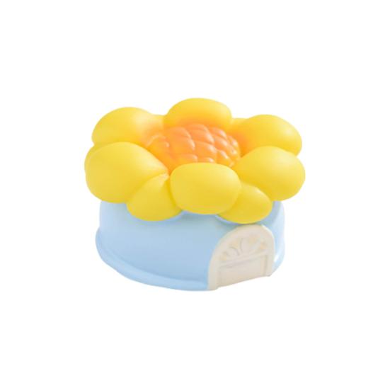 Мини-домик для сказочного сада, Фигурка, Милый домик из смолы с подсолнухом/Тюльпаном/Ипомеей/Ландышем, для DIY-микроландшафта, бонсай, террариума