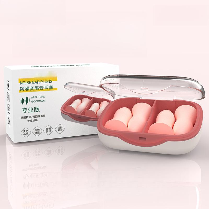 Noise-Canceling Foam Earplugs for Sleep, Study & Snore Reduction – Super Soft Adult Ear Plugs (4/10-Piece Set)